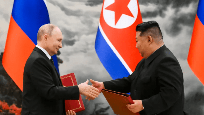 Kim Jong-un elogia el vínculo de "sangre y muerte" con su amigo Putin después de arrojar sus tropas a una picadora de carne en Ucrania