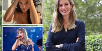 Un collage de imágenes que contiene 3 imágenes. La imagen 1 muestra For-tu-tu-ne. Ballerina, de 29 años, se convierte en la multimillonaria  joven del mundo. La imagen 2 muestra NINTCHDBPICT001040894431, la imagen 3 muestra a Taylor Swift | The Eras Tour - Indianápolis, IN