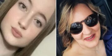 Un collage de imágenes que contiene 2 imágenes. La imagen 1 muestra el hongo mortal en la cena que puede haber matado a mamá y a su hija. La imagen 2 muestra el hongo mortal en la cena que puede haber matado a mamá y a su hija.