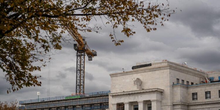 La Reserva Federal en Washington el 29 de octubre de 2025. (Madalina Kilroy/The Epoch Times)