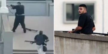 Los asesinos de la playa de Bondi 'pasaron un MES en un punto de acceso terrorista conocido por los campos de entrenamiento de ISIS' antes de la masacre con rifles de caza de terror