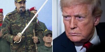 Maduro temblando duerme en camas diferentes cada noche y se ha rodeado de secuaces cubanos en medio de los temores de guerra de Trump.