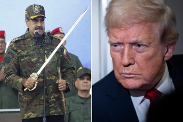 Maduro temblando duerme en camas diferentes cada noche y se ha rodeado de secuaces cubanos en medio de los temores de guerra de Trump.