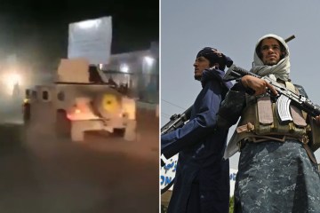 Momento escalofriante: Una multitud del tamaño de Wembley se reúne "para ver a un niño de 13 años ejecutar al asesino de su familia en el Afganistán medieval de los talibanes"