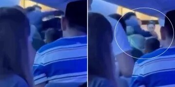 Momento impactante: el médico golpea repetidamente a un paciente que está acostado en la cama después de que la víctima pidió que le hablaran con respeto