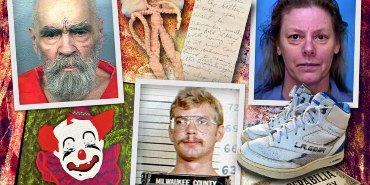 Mundo deformado de 'asesinatos' donde 'corredores de asesinos en serie' azotan chanclas en el corredor de la muerte y cartas retorcidas a los clientes