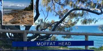 Un collage de imágenes que contiene 2 imágenes. La imagen 1 muestra NINTCHDBPICT001045679415. La imagen 2 muestra una playa rocosa con olas bajo un cielo parcialmente nublado.