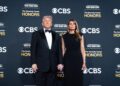 El presidente Donald Trump y la primera dama Melania Trump asisten a un evento en Washington el 7 de diciembre de 2025. (Allison Robbert/Getty Images)