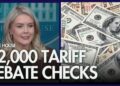 Próximamente propuesta de economistas de la Casa Blanca sobre cheques de reembolso arancelario de 2.000 dólares