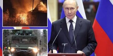 Putin 'se apodera de un palacio secreto de £ 100 millones' en la Crimea ocupada con una cámara criogénica, un hospital personal y un baño de oro que revierte el envejecimiento