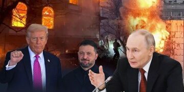 Trump y Zelensky se reúnen para conversaciones de paz en Ucrania después de la llamada "muy productiva" de Don con Putin momentos antes de la reunión
