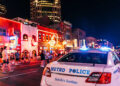 A Nashville Metro police car cruiser is parked in Nashville, Tennessee, on August 6, 2024.