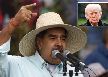 Un collage de imágenes que contiene 2 imágenes. La imagen 1 muestra que Venezuela celebra el aniversario de la Batalla de Santa Inés. La imagen 2 muestra que el presidente estadounidense Trump sale de la Casa Blanca en Washington, DC, hacia la Base de la Fuerza Aérea de Dover.