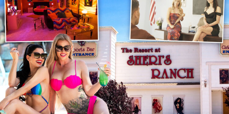 Visité el infame rancho de burdeles de EE. UU. con fiestas VIP de 500.000 dólares, entrenamiento sexual en pareja y chicas desnudas luchando en caramelo