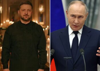 Zelensky desea la muerte a Putin en su discurso de Navidad después de que Vlad exigiera cambios en el plan de paz y enviara una nueva ola de ataques.