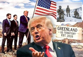 Ahora Trump parece amenazar con la toma de CANADÁ por parte de Estados Unidos en medio de la tormenta en Groenlandia y comparte textos privados de Macron y el jefe de la OTAN