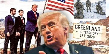 Ahora Trump parece amenazar con la toma de CANADÁ por parte de Estados Unidos en medio de la tormenta en Groenlandia y comparte textos privados de Macron y el jefe de la OTAN