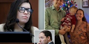 Au pair publicó extrañas selfies desnudas con un amante casado mucho mayor antes de que 'conspiraran para matar a su esposa en una fantasía de violación'