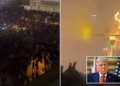 "Comenzaremos a disparar", Trump amenaza a Irán mientras estallan más protestas y se queman edificios en un gran desafío al ayatolá
