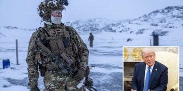 Cómo Groenlandia es una parte vital del plan 'Cúpula Dorada' de Donald Trump para proteger a Estados Unidos si es atacado