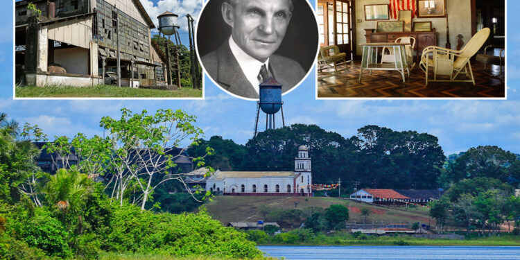 Dentro del complot del multimillonario Henry Ford para construir la idílica 'Fordlandia' en Amazon con una extraña prohibición del alcohol y la carne