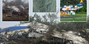 Desgarradora foto final de una mujer sonriendo antes del horroroso accidente aéreo en Colombia que mató a las 15 personas a bordo