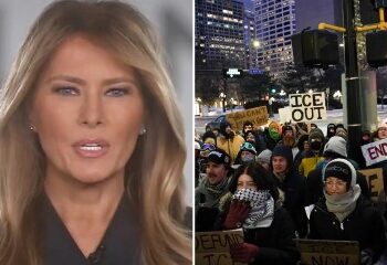 Donald Trump se une a la glamorosa esposa Melania para el estreno de su película 'importante' con invitados MAGA de primer nivel, incluida Nicki Minaj