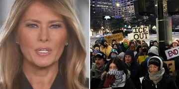 Donald Trump se une a la glamorosa esposa Melania para el estreno de su película 'importante' con invitados MAGA de primer nivel, incluida Nicki Minaj