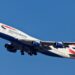 Boeing 747-400 aerolíneas británicas