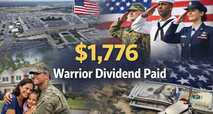 El IRS anuncia que el 'dividendo guerrero' de $1,776 para las tropas está libre de impuestos