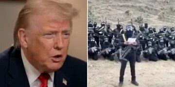 El amenazador submarino de Putin huyó mientras Estados Unidos capturaba un petrolero de la flota en la sombra frente a Gran Bretaña, dice Trump