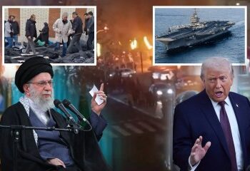 El ayatolá de Irán 'se mueve a la clandestinidad para esconderse en un búnker' por temor a ataques estadounidenses mientras el régimen 'hace la guerra contra su propio pueblo'