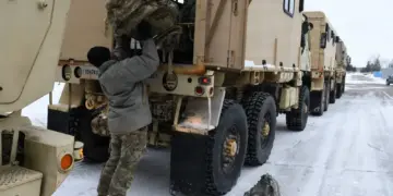 La Guardia Nacional de Minnesota fue movilizada por el gobernador Tim Walz el 17 de enero de 2025. (Tony Housey/Guardia Nacional de Minnesota)