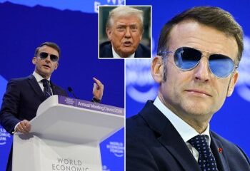 El motivo de los tonos estilo Top Gun de Macron se revela después de que los teóricos de la conspiración especulan sobre otra 'bofetada' a Brigitte
