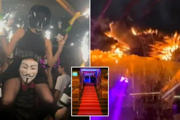 El propietario de un bar suizo en el mortal incendio de Nueva York "era un proxeneta y un estafador que cumplió condena en la cárcel", mientras él y su esposa eran interrogados por la policía.