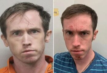 Escalofriante foto muestra la SELFIE de un turista con un leopardo de las nieves segundos antes de ser brutalmente mutilado y dejado cubierto de sangre