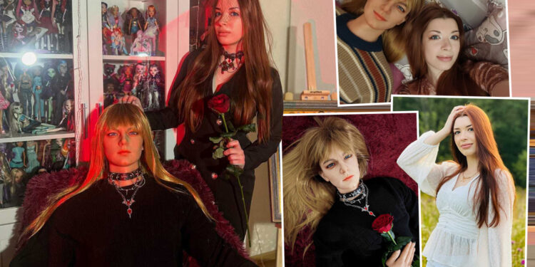 Estoy enamorada de mi muñeca Lawrence de 2.000 libras... No me canso de nuestro juego de roles íntimo, pero hay una razón por la que no tenemos relaciones sexuales.