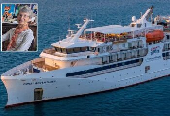 Increíble momento en que un crucero antártico de 200 pasajeros quedó varado y fue salvado por un rompehielos estadounidense que abrió camino para un barco congelado