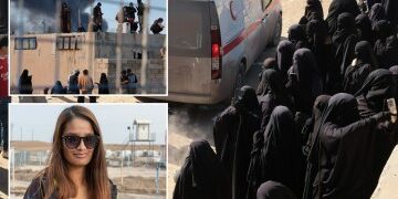 La novia yihadista Shamima Begum se enfrenta al exilio en Irak en una represión en un campo terrorista para impedir su regreso a Gran Bretaña