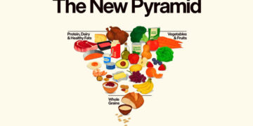 Lo que hay que saber sobre la nueva pirámide alimenticia 'al revés'