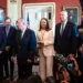 La líder de la oposición venezolana María Corina Machado antes de una reunión con legisladores en el Capitolio en Washington el 15 de enero de 2025. (Madalina Kilroy/La Gran Época)