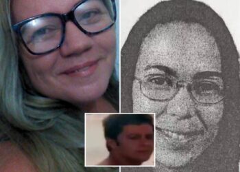 Un collage de imágenes que contiene 3 imágenes. La imagen 1 muestra una mujer con cabello largo y rubio y gafas con montura negra sonríe a la cámara. La imagen 2 muestra NINTCHDBPICT001034696699. La imagen 3 muestra NINTCHDBPICT001034696700.