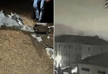 Momento de horror: el avión CAE EN NARIZ al río y se rompe en pedazos, dejando al piloto y al pasajero heridos