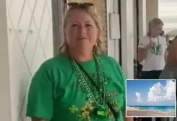 Momento de terror: turista es mordida por un tiburón que intenta arrastrarla a las profundidades