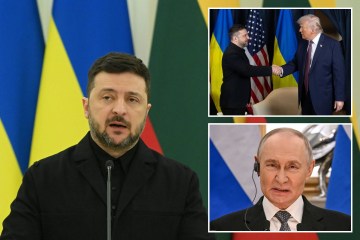 Momento en el que un soldado ruso desesperado que parece un PINGÜINO con un extraño disfraz anti-drones es bombardeado en el campo de batalla.