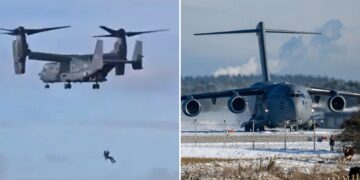 Momento en que las fuerzas especiales estadounidenses entrenan en el Reino Unido mientras Trump reflexiona sobre MÁS misiones asombrosas después de la incautación del camión cisterna y el arrebato de Maduro