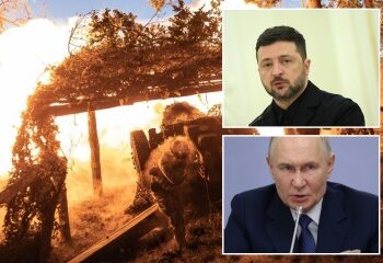 Otro bombardeo secreto masivo con aviones no tripulados en Ucrania golpea a Putin cuando 15 aviones son impactados a MILES de kilómetros de profundidad en Rusia.