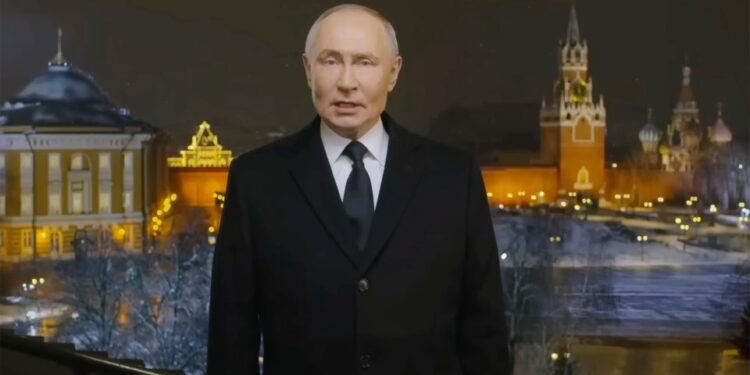 Transmisiones de mensajes de año nuevo