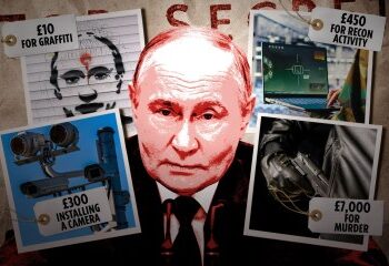 Putin expulsa a un diplomático británico por "espionaje" después de que una turba orquestada de "manifestantes" rusos gritara insultos al embajador adjunto