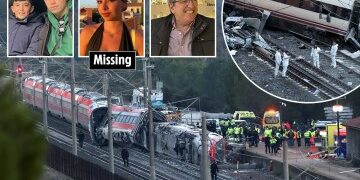 Se encuentra una junta defectuosa en la vía en medio de la búsqueda de la causa del "verdaderamente extraño" accidente de tren español a 210 km/h que mató al menos a 39 personas